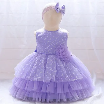 Baby girl suknelės naujas vasaros china akių reljefiniai princesė dress visą pirmąjį gimtadienį kokteilių suknelė 0-6 metų vasarą kūdikis clothi