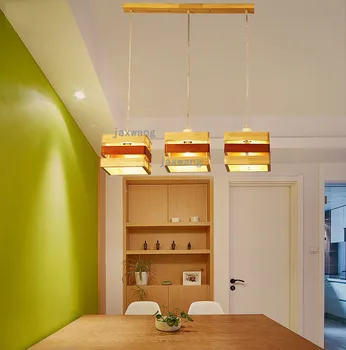 Šiuolaikinių LED Medienos Sieniniai šviestuvai Loft Dekoro Kambarį Restoranas Hanglamp Skaityti Tyrimas Valgomasis Blizgesio Pakabos Home Art