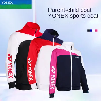 YONEX sporto Džersis sporto drabužiai, sportiniai drabužiai, badmintono 2021 ilgomis rankovėmis vyrams, moterims striukė