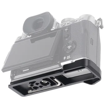 Aliuminio Lydinys Kamera, Greito atjungimo Plokštė, skirta Fuji X-T5 Trikojo Vertikalus Clapper Atramos Pagrindo Priedai
