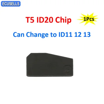 Automobilio Raktas Žetonų Tuščią T5 ID20 Anglies Atsakiklis Chip Avaliable Pakeisti ID11 12 13 Programavimo Kopijuoti Pakeisti Automobilio Raktus