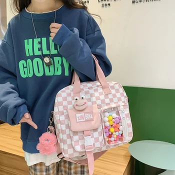 Mados Japonijos Pledas Pečių Kuprinė Korėjos Didelės Talpos Studentų Mergina Kelionės Kuprinę 