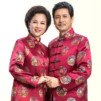 Tradicinės kinų drabužių vyrams vyrų šanchajus tango kostiumą drabužių mandarinų apykaklės striukė žiemos paltai vyrams 2018 KK2403