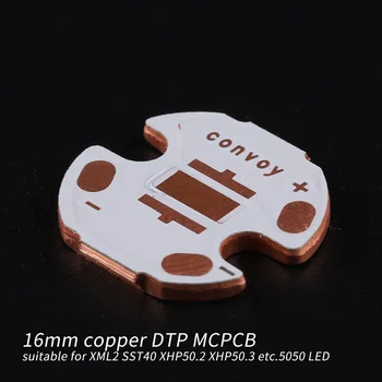 16mm*1.6 mm DTP vario MCPCB už XML2 SST40 XHP50.2 XHP50.3 5050 LED