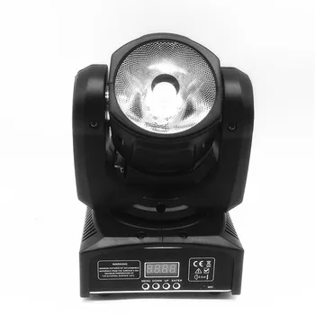 60W LED Judančios Galvos RGBW Pluošto DMX512 Super Šviesus DJ Disco Šalis Vestuvių Kambarys Scenos Apšvietimas