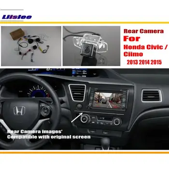 Honda Civic/Ciimo 9 2011-2015 m., Automobilio Galinio vaizdo Kamera Adapteris Atgal Stovėjimo OEM Ekranas apverstas Vaizdas Atnaujinti