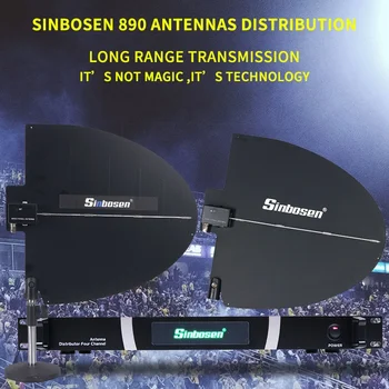 Sinbosen Aktyvus Kryptinė Antena UHF Stiprintuvo Splitter su Didelis Pelnas Imlumas 500-950MHz Ilgai Distanc