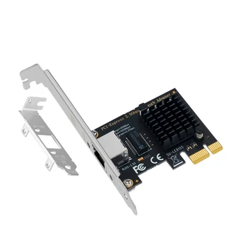 RTL8125BG intel1225V Gigabit Ethernet PCI 10/100/2500Mbps 2,5 Gb / s RJ45 LAN PCIe Adapteris, skirtas PC