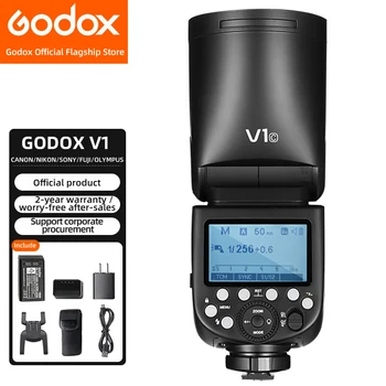 Godox V1 Fotoaparato Blykstė Turas 