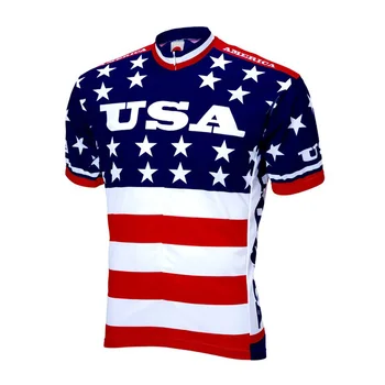 2021 Naują Stilių JAV Vyrų Pro Lauko Sporto MTB Dviratis Jersey Camisa Ciclismo Quick Dry Trumpas Dviračių T-Shirt Dviračių Džersis