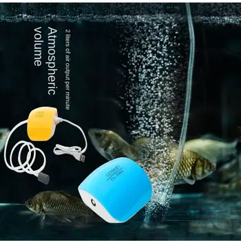 Priedai Aeratorius Žuvų Bakas USB Įkrovimo Protingas Deguonies Siurblys, Oro Siurblys Žvejybos Deguonies Siurblys, Oro Kompresorius,