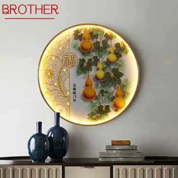 BROLIS Modernios Sienos Nuotrauka Šviesos diodų (LED) Kinų Stiliaus Kūrybos Patalpų Sconces Namų gyvenamojo Kambario, Miegamojo, Koridoriaus Dekoras