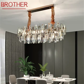 BROLIS Pakabukas Šviesos Postmodernaus Prabanga Apvalus LED Lempa, Šviestuvas, vidaus Apdaila, Gyvenamasis Kambarys