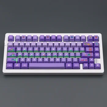 Žalia ir violetine pabaisa klavišą caps Vyšnių Profilis, skirtas perjungti mx chery mechaninė klaviatūra 1.75 2U Shift 1.5 U Ctrl Alt