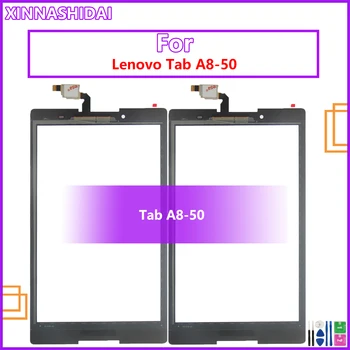 Lenovo Tab 2 A8-50F Tab2 A8-50LC Palieskite Jutiklio Stiklas, skaitmeninis keitiklis Skydelis Lenovo Tab 2 A8-50 Jutiklinis Ekranas