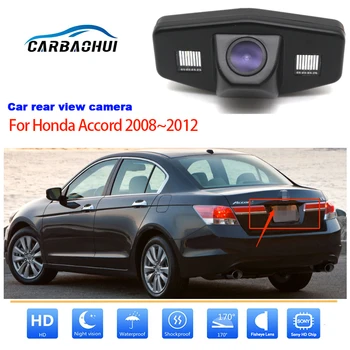 Automobilių belaidžio Galinio vaizdo Kameros Honda Accord 2008 m. 2009 m. 2010 m. 2011 m. 2012 CCD HD Naktinio Matymo Vandeniui Atbulinės eigos Parkavimo Kamera