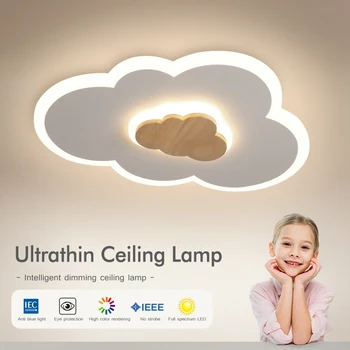 Ultra plonas LED Lubų Šviesos Kūrybos Debesys Lubų Lempos 32W 42W led lubų šviestuvo lempa Kambarį Miegamasis žibintai