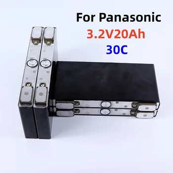 Originalus 3.2V20Ah Už Panasonic Ličio geležies fosfato baterijos 30C didinimo paleisties Elektros energijos saugojimo LiFePO4 baterija