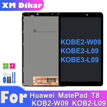 Originalus Lcd Huawei MediaPad T8 C3 8.0 KOBE2-W09 KOBE2-L09 KOBE3-L09 LCD Ekranas Jutiklinis Ekranas skaitmeninis keitiklis Remontas Stiklo Dalys