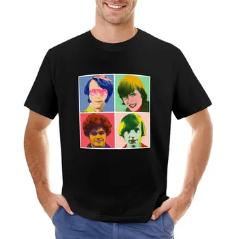 Warholas Monkees T-Shirt marškinėliai grafinis tees grafika marškinėliai berniukams, baltos spalvos sportinius marškinėlius, greitas džiovinimas, marškiniai t marškinėliai vyrams grafinis