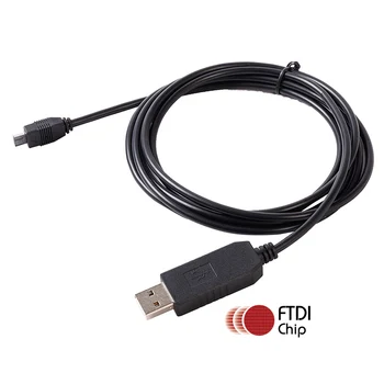 FTDI Uniden Bearcat BC246T BC296D BCD396T BCD396XT Skeneris PC Programavimo Kabelį FT231XS USB RS232 serijos Mini USB 4P kabelis