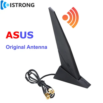 Originalus ASUS pagrindinės Plokštės Tinklo plokštės Antenos 2.4 G/5G/6G WiFi6e Tri-Band Magnetinė Antena ROG Z390 Z490 X570 B460 B360