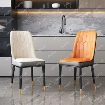 Virtuvės, Miegamojo, Ergonomiškas Kėdės Modernus Masažo Šezlongas Lounge Prabanga Kėdė Odos Šiaurės Cucina Arredo Baldai YYY5XP