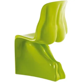 Dizainerio Specialaus Stiklo Sustiprinto Plastiko Kėdė Grožio Skulptūra Valgomojo Kėdė Pandong Viešbutis Upscale Modeliavimo Valgomojo Kėdės