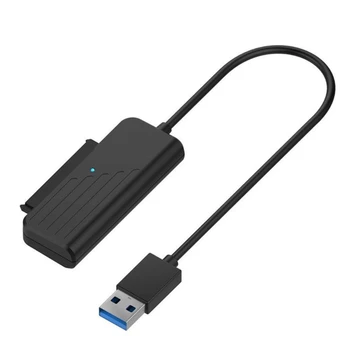 USB3.0 Konverteris 2.5 Colių HDD SSD Tipo C Adapteris 5Gbps Duomenų Perdavimo Adapteris Nešiojamas kompiuteris