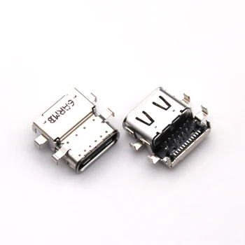 2vnt Tipas-c Lizdas USB Jungties Lizdas Įkrovimo lizdas Maitinimo kištuko remontas, dalys Lenovo E480 E485 E580 E585 R480