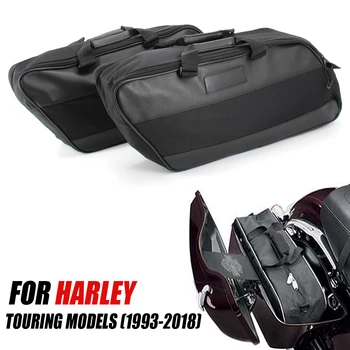 1 Pora Motociklo Balno Pagalvių Bagažo Įdėklai Kelionių Paketą Įrankių Krepšys Harley 