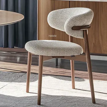Dizainas, Virtuvės, Valgomojo Kėdės Modernus Akcentas Ergonomiškas Medinių Valgomojo Kėdės, Laisvalaikio Kambarį Muebles Para El Hogar Baldai
