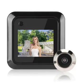 Aukščiausios Kokybės Namų saugumo durys bell kamera 2,4 colių Smart Durų Viewer TFT LCD Ekranas Akutė Žiūrovas