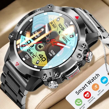 Naujas Smart Watch Vyrų 450mAh Apyrankė Vyrams, Sporto Treniruoklių Lauke Žiūrėti Vandeniui Smart Laikrodis 