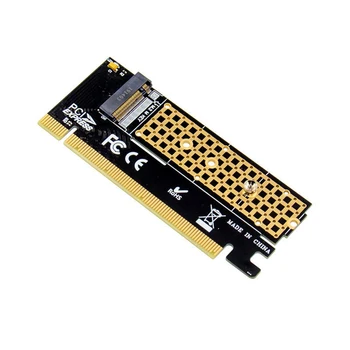 M. 2 PCIE x16 Adapterio plokštę Pci-e į m.2 Konvertuoti Adapteris NVMe SSD Adapteris m2 Klavišą M Sąsaja PCI Express 3.0 x4 2230-2280 Dydis