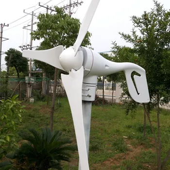 2023 Naują Atvykimo Vėjo Generatoriaus Komplektas 600W 700W 800W 12V/24V su 6blades Būti MPPT Vėjo Valdytojas, 