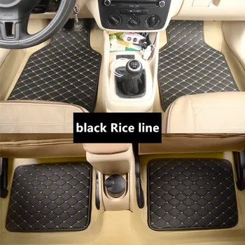 Universalūs Automobilio kilimėliai, specialiai Mercedes Benz S klasės W222 W221 S400 S500 S600 L prabangių automobilių stilius kilimėlių, kilimų įdėklai