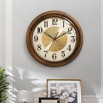 Silent Medienos Sieninis Laikrodis Miegamojo, Biuro Šiuolaikinės Šiaurės Šalių Sieninis Laikrodis Dizainas Minimalistinis Reloj De Sumalti Para Salė Kambarį Decora