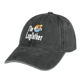 Į Logfather-Žaisti Žodžiais Logger-lauko darbus-Arborist-Miško Darbininkas Kaubojaus Skrybėlę Kepurės Vyriškos Kepurės Moterims
