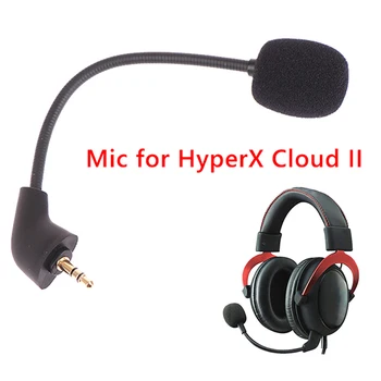 1PC 17 cm Pakeitimo Žaidimas Mic 3.5 mm Mikrofonas Kingston HyperX Debesų 2 II X Core Žaidimų Ausinės Priedai