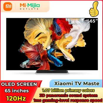 Xiaomi Mi TV Meistras 65 colių OLED Ekrano 120Hz Didelis Šepetys 1ms žaidimų lygis Reagavimo greitis Dolby Vizija At Bluetooth 5.0