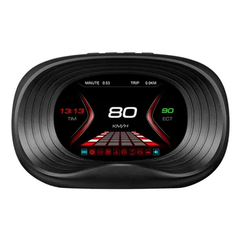 Auto OBD2 GPS Head-Up Display Auto Elektronikos HUD Projektoriaus Ekranas Skaitmeninis Automobilių Spidometro Reikmenys 90% Automobilių