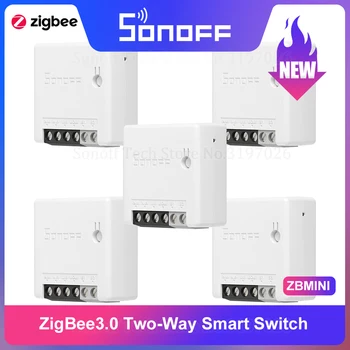 SONOFF ZBMINI Zigbee 3.0 dvipusis Smart Switch 