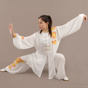 Taichi vienodas chi, drabužiai moterims, chi vienodas kung fu kovos menų drabužių palaidi tinka wushu drabužių FF2025
