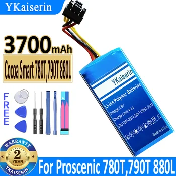 YKaiserin Baterija Proscenic Kakavos Smart 780T 790T 880L Vasaros P1S P2S P3 Džiazo Kaka Robotas Švaresnis 3700mAh
