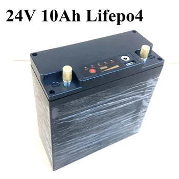 Lifepo4 24V 10Ah Baterijos susisiekimas Saulės Gatvės Šviesos diodų (LED Elektros Ličio Nešiojamų DC maitinimo + kroviklis